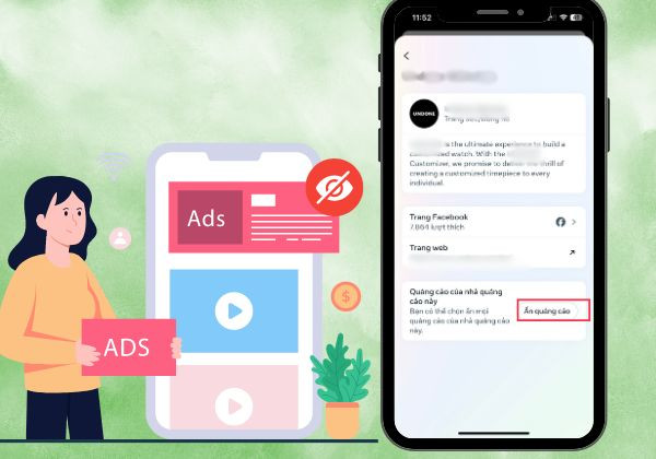 Cách tắt quảng cáo Facebook trên iPhone bước 3 Cách tắt quảng cáo Facebook trên iPhone bước 3