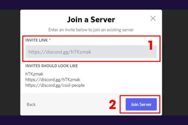 Cách tham gia vào một server trên Discord bước 3
