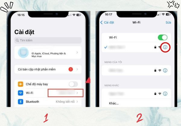 Cách đổi DNS iPhone với các phiên bản cũ bước 1 Cách đổi DNS iPhone với các phiên bản cũ bước 1