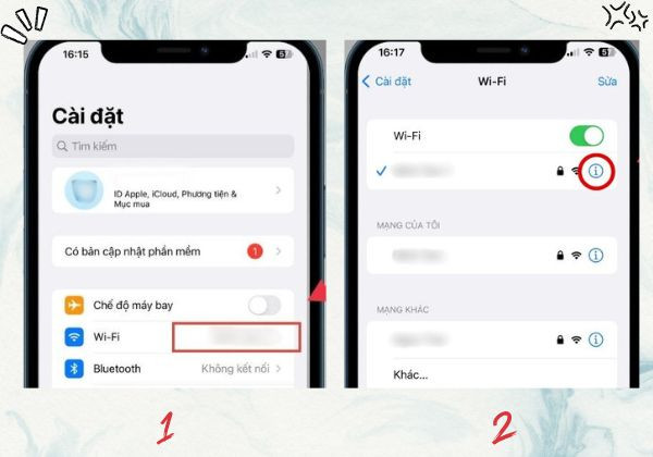 Cách thay đổi DNS iPhone với các phiên bản mới nhất bước 1 Cách thay đổi DNS iPhone với các phiên bản mới nhất bước 1