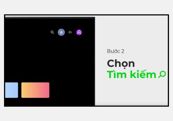 cài đặt Vieton trên TV Sony bước 2