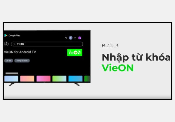 cài đặt Vieton trên TV Sony bước 3