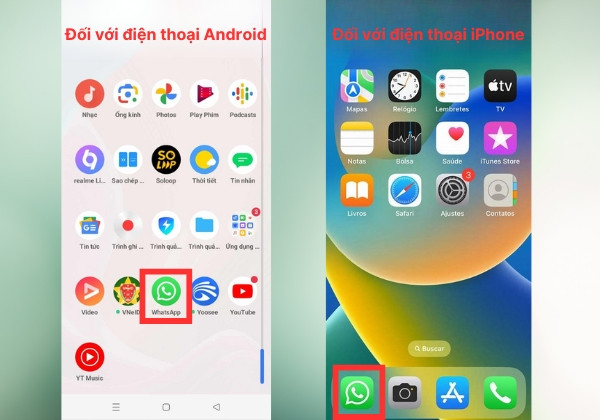 Cài đặt WhatsApp cho điện thoại Android và iOS bước 3 Cài đặt WhatsApp cho điện thoại Android và iOS bước 3