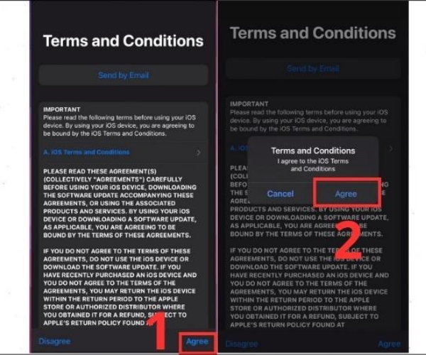 Cập nhật lại hệ điều hành iOS bước 3