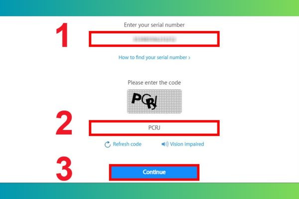 Check IMEI Apple qua trang chủ bước 1 Check IMEI Apple qua trang chủ bước 1