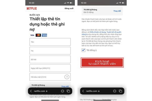 đăng ký Netflix miễn phí trên iOS bước 4