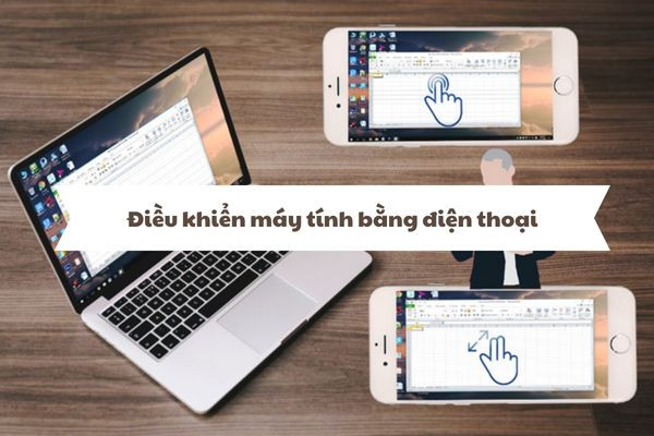 điều khiển máy tính bằng điện thoại