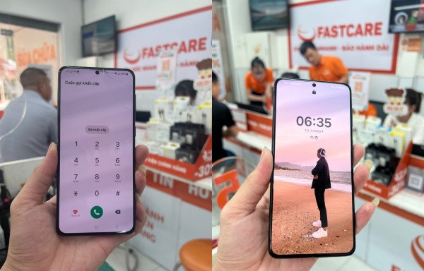 Ép kính điện thoại ở FASTCARE