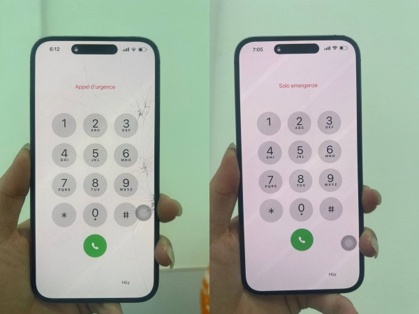 Ép kính Oppo ở FASTCARE