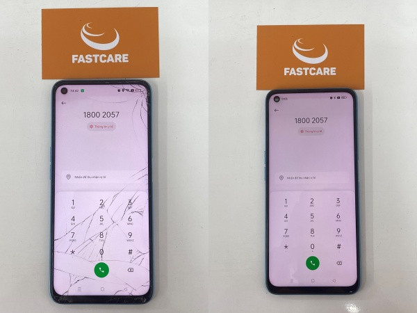 Ép kính Realme