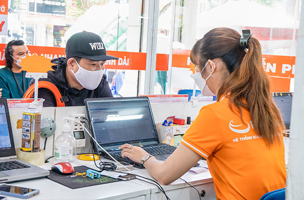FASTCARE chăm sóc khách hàng tận tình chu đáo