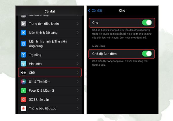 Hướng dẫn cách bật Standby iOS 17 B2