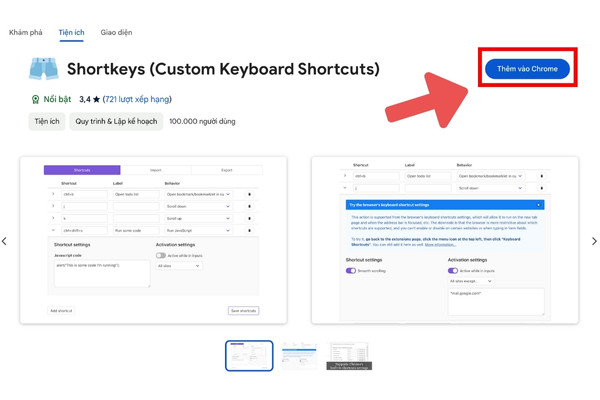 Hướng dẫn cách cài đặt phím tắt cho Google Chrome dễ hiểu nhất B1