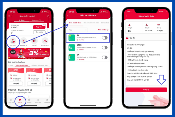 Hướng dẫn cách đăng ký 4G chi tiết cách 2 Hướng dẫn cách đăng ký 4G chi tiết cách 2