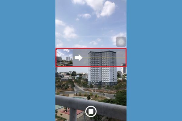Hướng dẫn chụp ảnh Pano trên iPhone bước 5 Hướng dẫn chụp ảnh Pano trên iPhone bước 5