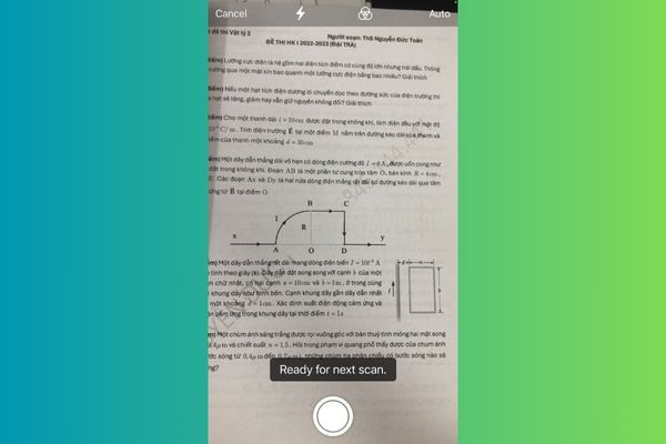Hướng dẫn scan ảnh thành PDF trên iPhone bước 4