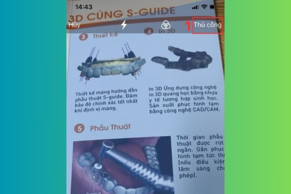 Hướng dẫn scan tài liệu thành PDF bằng điện thoại bước 3