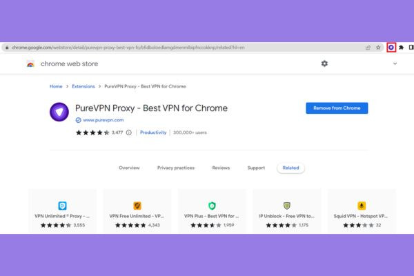 Hướng dẫn tải và cài đặt PureVPN Chrome B3