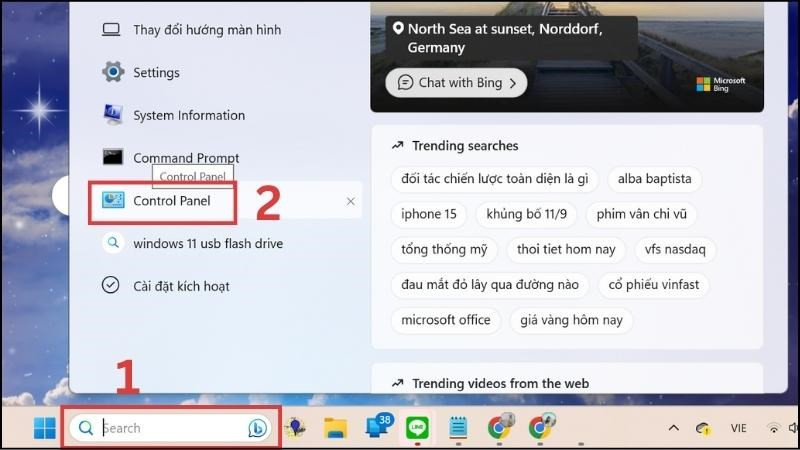 Đổi tên User Windows 11 qua Control Panel