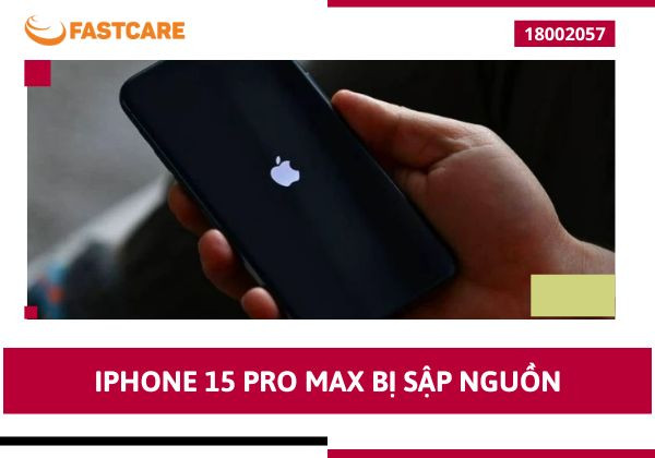 iPhone 15 Pro Max bị sập nguồn iPhone 15 Pro Max bị sập nguồn