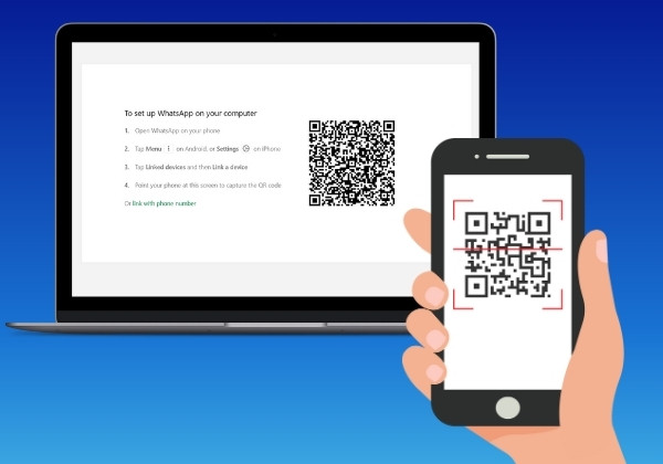 Kết nối với WhatsApp Desktop để thêm bạn bè trên WhatsApp bước 3