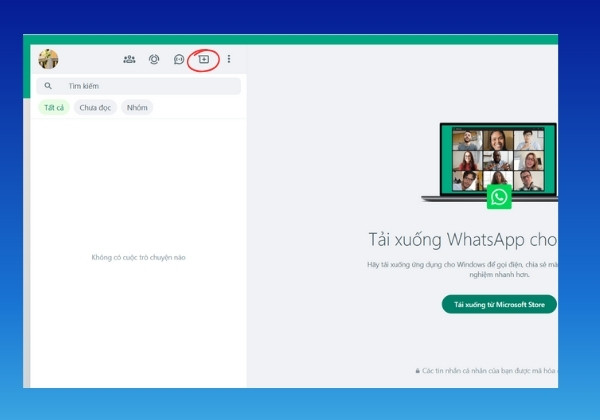 Kết nối với WhatsApp Web để kết bạn trên WhatsApp bước 4