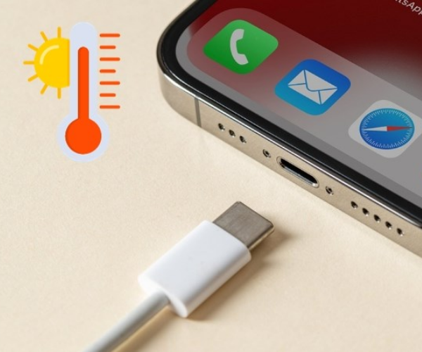 Không dùng điện thoại khi đang sạc pin
