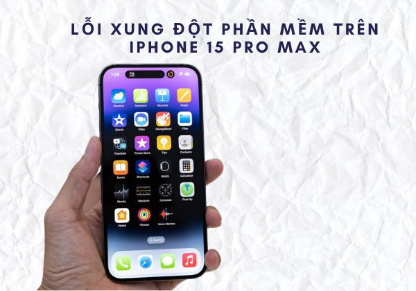 Lỗi xung đột phần mềm Lỗi xung đột phần mềm