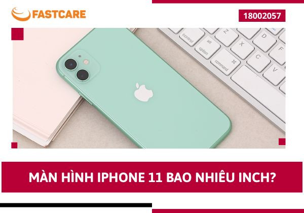 Giải đáp: màn hình iPhone 11 bao nhiêu inch?&nbsp;