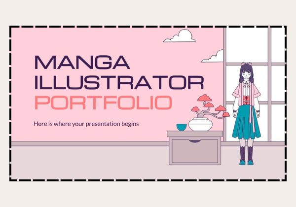 Sách portfolio của nhà minh họa Manga: 