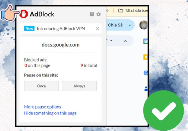 Cách bật, kích hoạt trình duyệt Youtube Ad Blocker B3