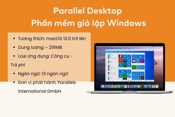 Một số thông tin về Parallel Desktop