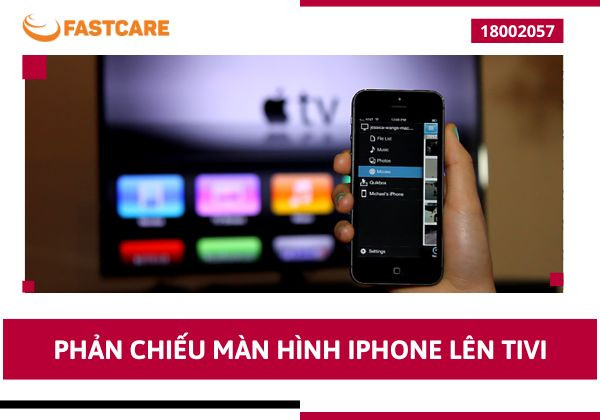 Cách Phản Chiếu Màn Hình iPhone Lên Tivi Đơn Giản Nhất