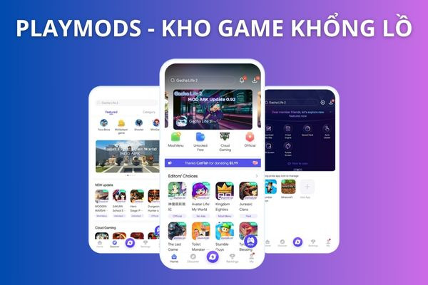 PlayMods - kho game khổng lồ PlayMods - kho game khổng lồ