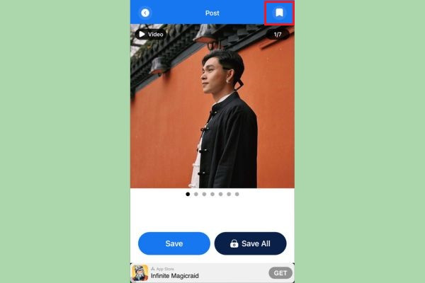 Sử dụng FBSaver bước 5