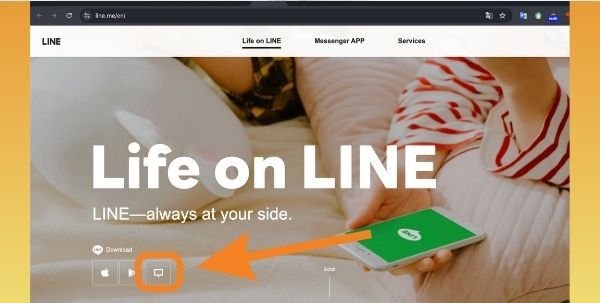 Tải Line PC bản Desktop bước 1