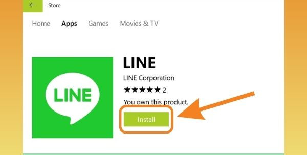 Tải Line PC bản Microsoft Office bước 3
