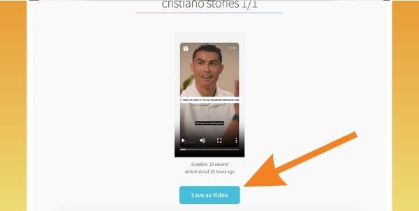Tải Story Instagram trên máy tính bước 3