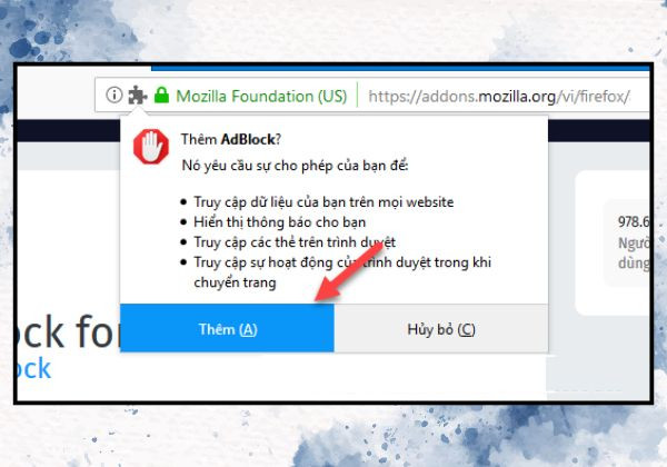 Với trình duyệt Firefox B4