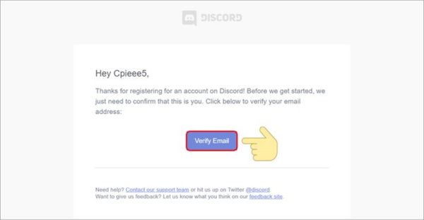 Cách tạo tài khoản Discord bước 4