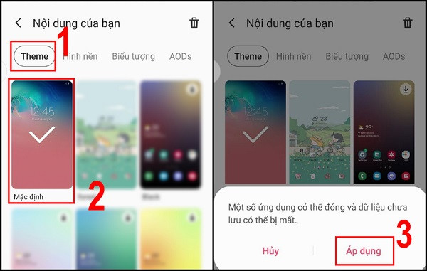 Thay đổi Chủ đề (Themes) trên xiaomi