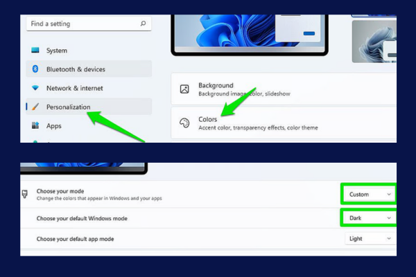 Thay đổi màu sắc của thanh Taskbar B2