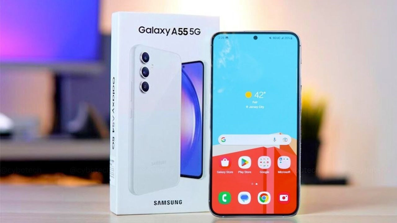 thay màn hình Samsung A55