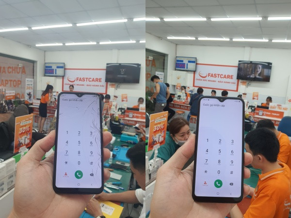 Thay mặt kính Samsung