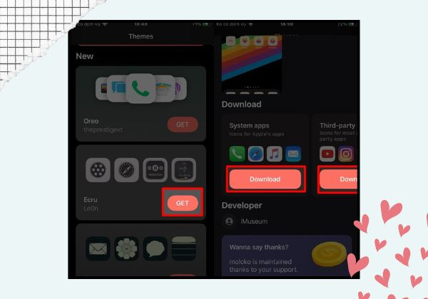 Thay đổi theme cho iPhone nhờ ứng dụng miễn phí Moloko bước 1