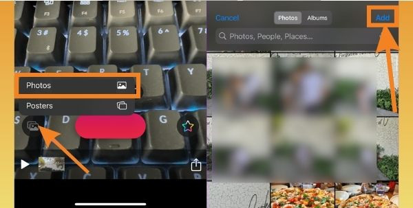 Thêm chữ vào video trên iPhone bằng Clips bước 2