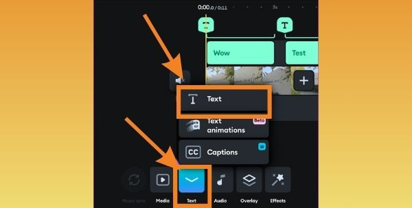 Thêm chữ vào video trên iPhone bằng Splice bước 3