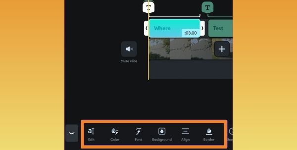 Thêm chữ vào video trên iPhone bằng Splice bước 4