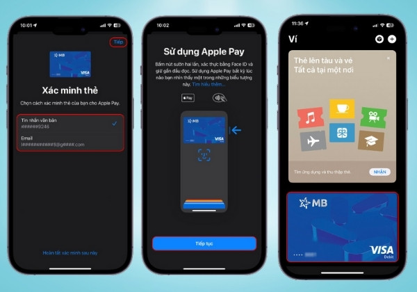 Thiết lập Apple Pay trên iPhone nhanh chóng bước 4