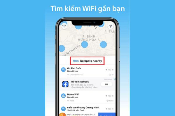 Tìm kiếm WiFi trong thời gian ngắn